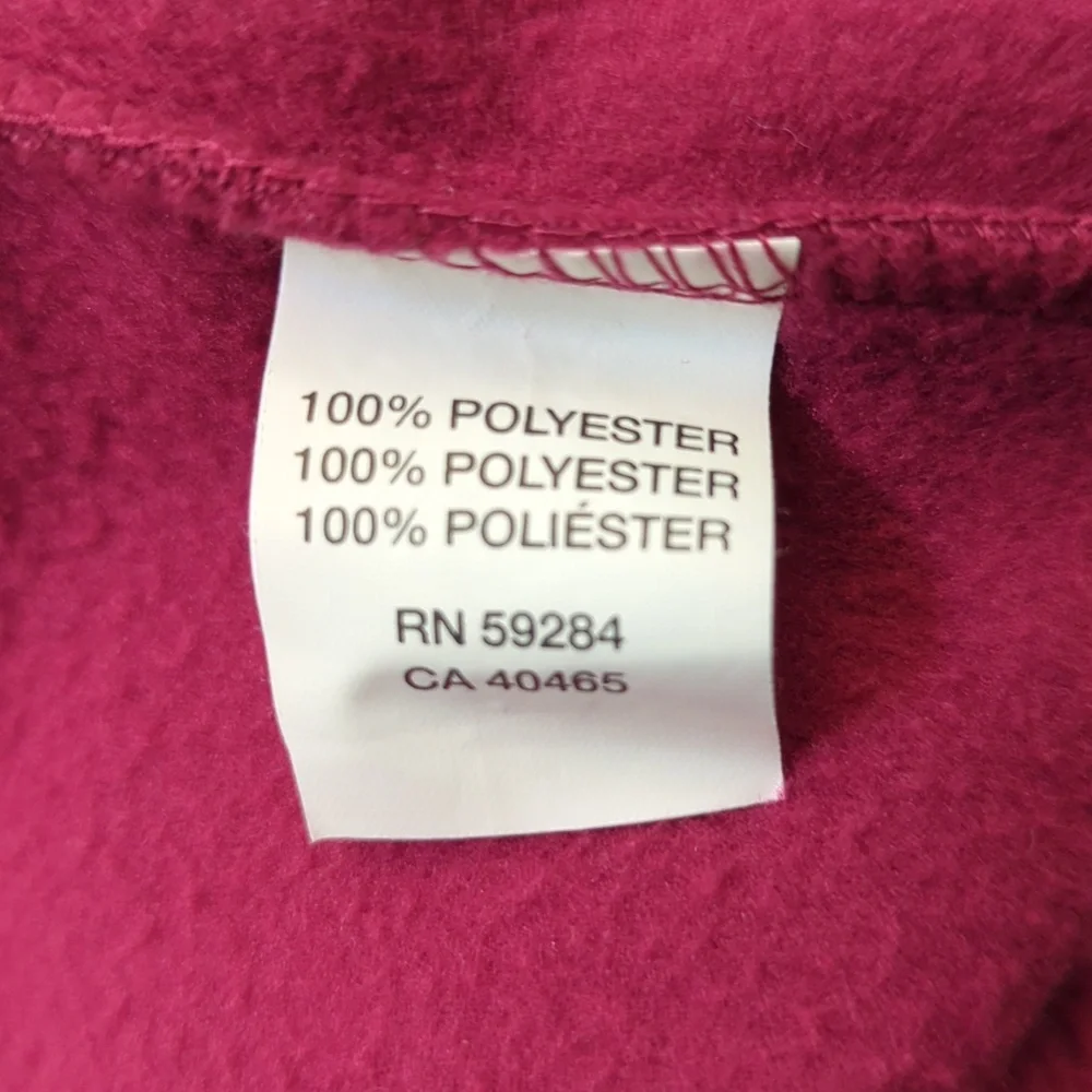 🌻 The Children's Place Girls Fuchsia Fleece Flared Sweatpants Size 6X/7